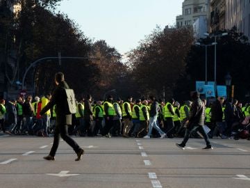 Huelga de Taxis en Barcelona
