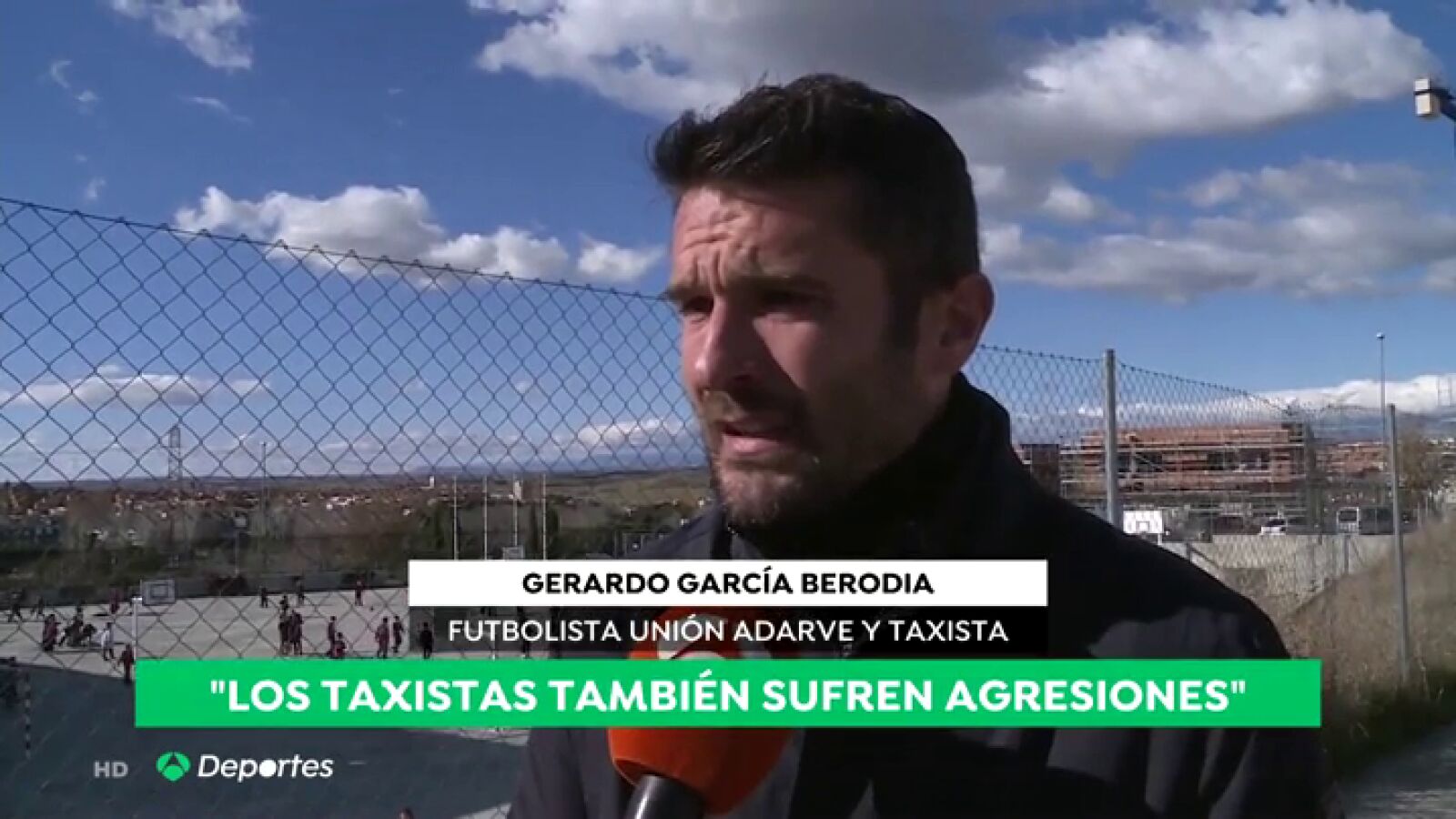 Gerardo Berodia, futbolista y taxista: 