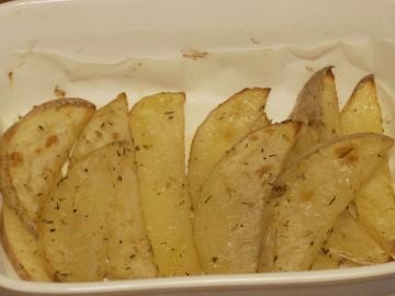 Unas ricas patatas al horno.