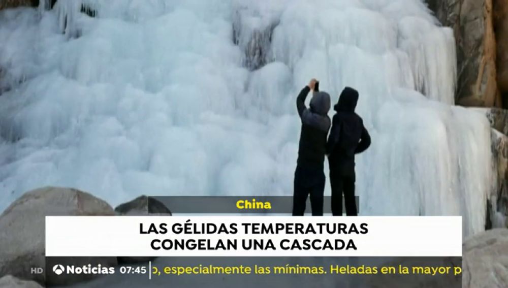 Cascada hielo China