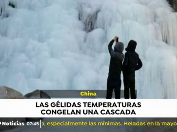 Cascada hielo China