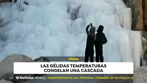 Cascada hielo China Cascada hielo China