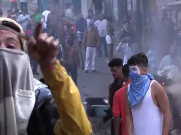 Protestas por la detención de soldados contrarios al régimen de Maduro Protestas por la detención de soldados contrarios al régimen de Maduro