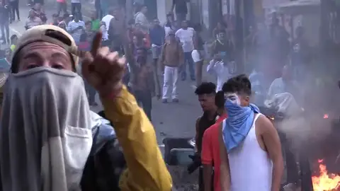 Protestas por la detención de soldados contrarios al régimen de Maduro Protestas por la detención de soldados contrarios al régimen de Maduro