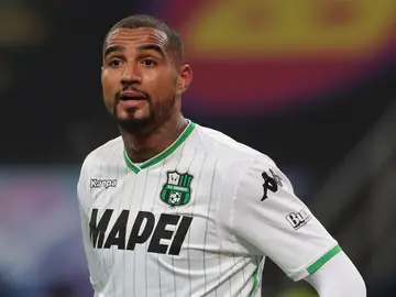 Boateng, en un partido del Sassuolo Boateng, en un partido del Sassuolo
