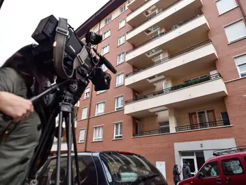 Vivienda donde apareció la niña muerta Vivienda donde apareció la niña muerta