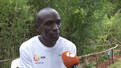 Los motivos de Kipchoge para correr: "Corro por mi vida" Los motivos de Kipchoge para correr: "Corro por mi vida"