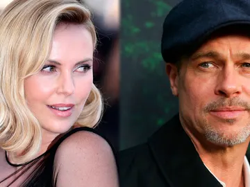 Charlize Theron y Brad Pitt Charlize Theron y Brad Pitt