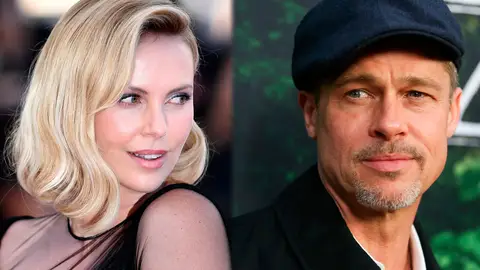 Charlize Theron y Brad Pitt Charlize Theron y Brad Pitt