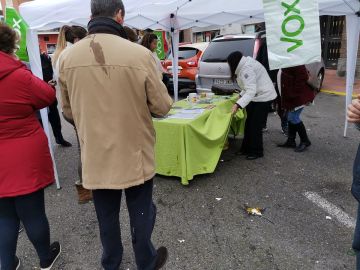Agresión a Vox en San Sebastián de los Reyes
