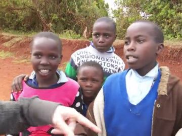 El sueño de los niños keniatas: "Quiero ser como Kipchoge"