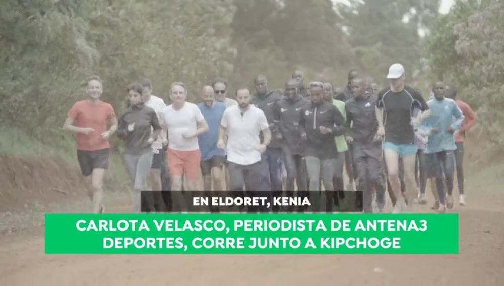 Antena 3 Deportes, en Kenia con Eliud Kipchoge, récord del mundo de maratón