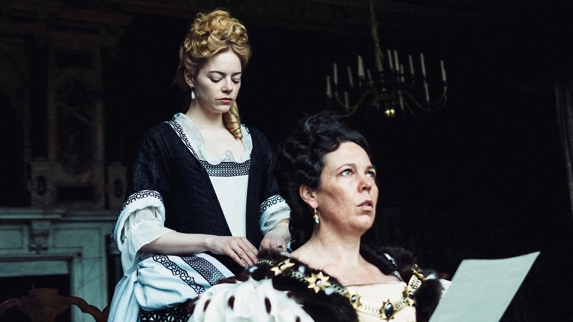 Emma Stone y Olivia Colman en 'La Favorita' Emma Stone y Olivia Colman en 'La Favorita'
