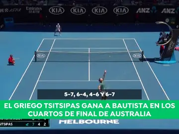 Tsitsipas acaba con la andadura de Roberto Bautista en el Open de Australia Tsitsipas acaba con la andadura de Roberto Bautista en el Open de Australia