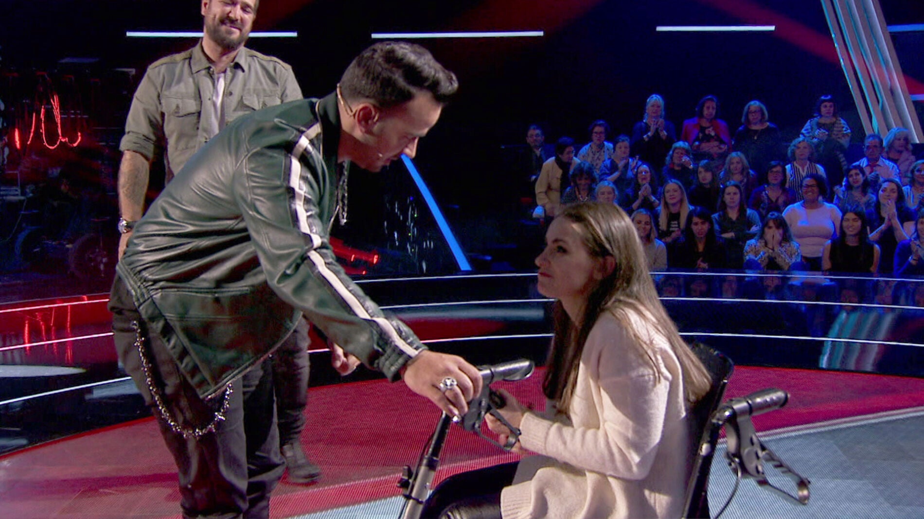 V&Iacute;DEO: Luis Fonsi, emocionado por tener a Miriam Fern&aacute;ndez en su equipo