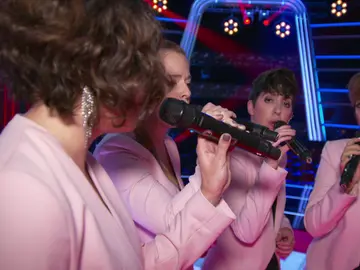 Les Fourchettes, el primer cuarteto en la historia de 'La Voz' Les Fourchettes, el primer cuarteto en la historia de 'La Voz'