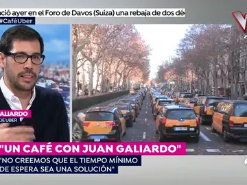 Juan Galiardo, director de Uber: "Si la Generalitat aprueba un tiempo de espera cerramos el servicio en España" Juan Galiardo, director de Uber: "Si la Generalitat aprueba un tiempo de espera cerramos el servicio en España"