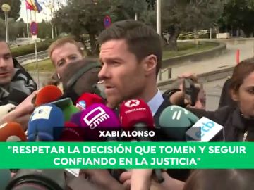 Xabi Alonso, tras comparecer ante el juez: "Confío en la justicia y defiendo mi inocencia"