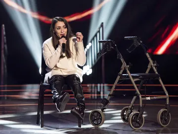 VÍDEO: Miriam Fernández canta ‘Con las ganas’ en las ‘Audiciones a ciegas’ de ‘La Voz’ VÍDEO: Miriam Fernández canta ‘Con las ganas’ en las ‘Audiciones a ciegas’ de ‘La Voz’