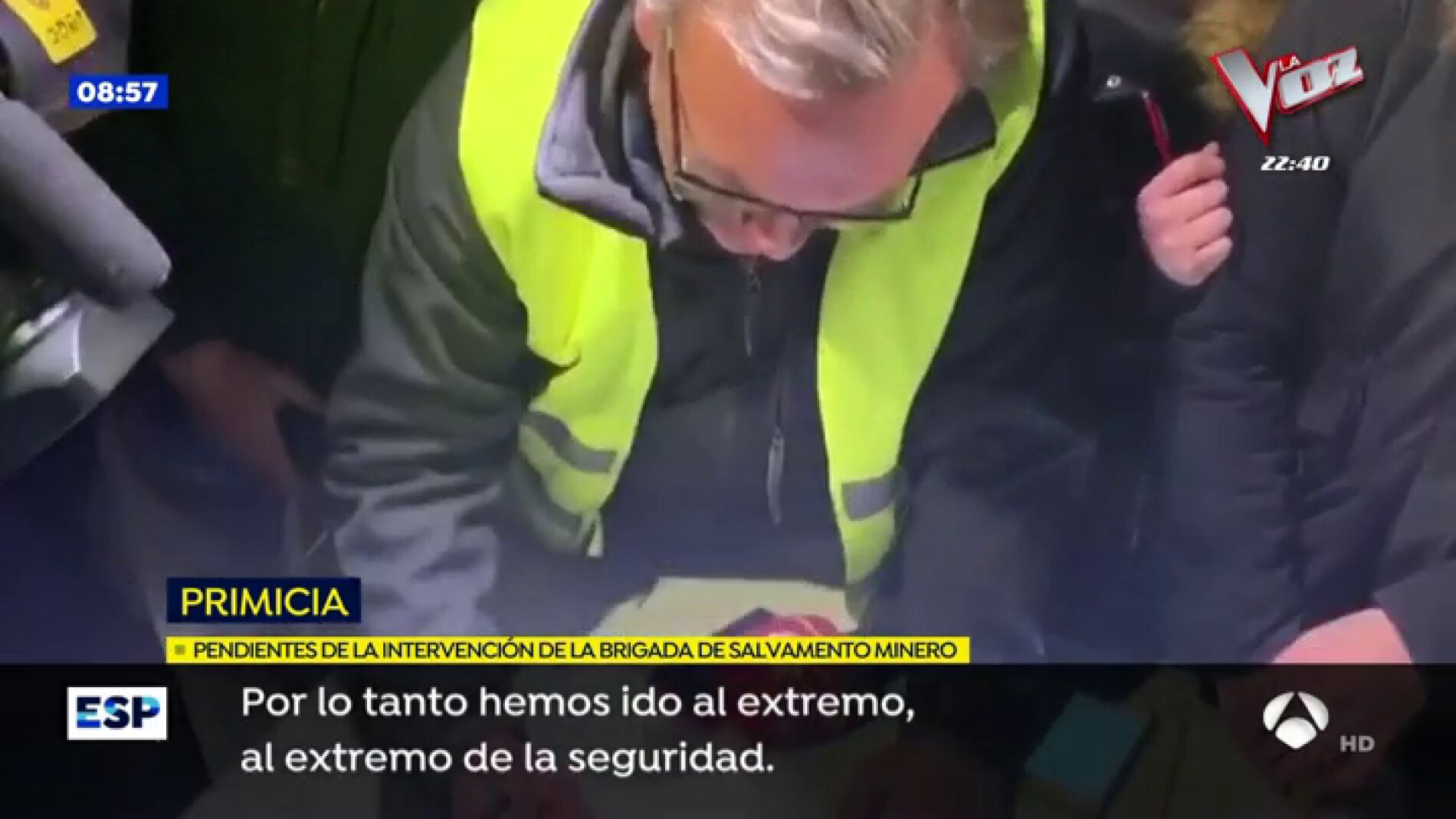 Esta es la hija de ruta trabaja el equipo de rescate de Julen explicado por el jefe del operativo 