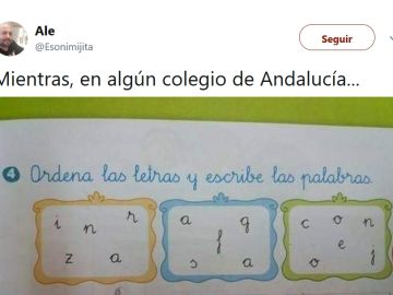 Pregunta de examen que se ha vuelto viral Pregunta de examen que se ha vuelto viral