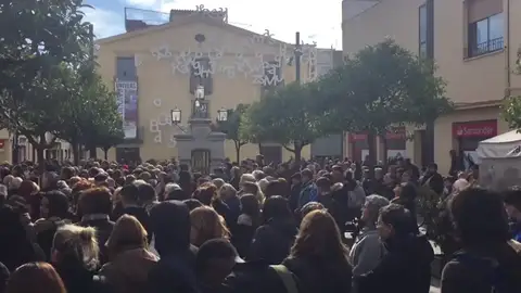 Concentración en recuerdo del bebé supuestamente maltratado por su padre Concentración en recuerdo del bebé supuestamente maltratado por su padre