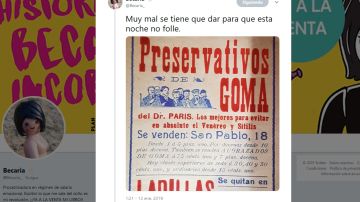 Preservativos de goma