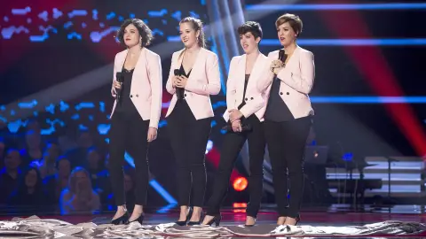 VÍDEO: Les Fourchettes canta ‘And so it goes’ en las ‘Audiciones a ciegas’ de ‘La Voz’ Actuación de Les Fourchettes en las 'Audiciones a ciegas' de 'La Voz'