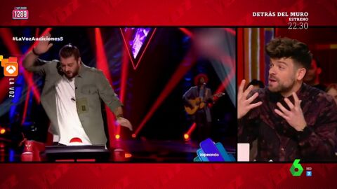 Ricky Merino habla sobre el cabreo de Atonio Orozco cuando fue bloqueado en la actuaci&Atilde;&sup3;n de Mel
