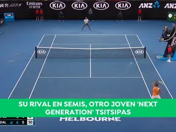 Rafa Nadal arrasa a Tiafoe y se enfrentará a Tsitsipas en semifinales del Open de Australia Rafa Nadal arrasa a Tiafoe y se enfrentará a Tsitsipas en semifinales del Open de Australia