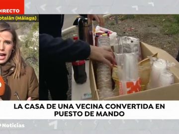 Una vecina del pueblo de Julen cede su casa como puesto de mando 