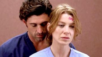 Meredith y Derek en la segunda temporada de 'Anatomía de Grey'