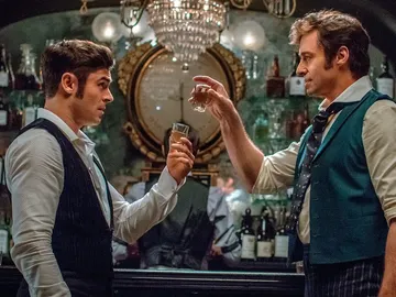 Zac Efron y Hugh Jackman en 'El Gran Showman' Zac Efron y Hugh Jackman en 'El Gran Showman'