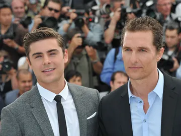 Matthew McConaughey y Zac Efron Matthew McConaughey y Zac Efron