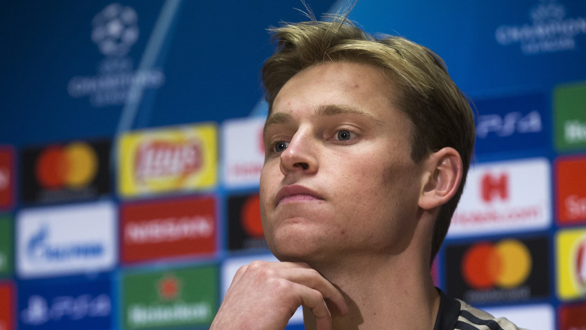 Frenkie de Jong, jugador del Ajax Frenkie de Jong, jugador del Ajax