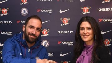 Higuaín llega al Chelsea