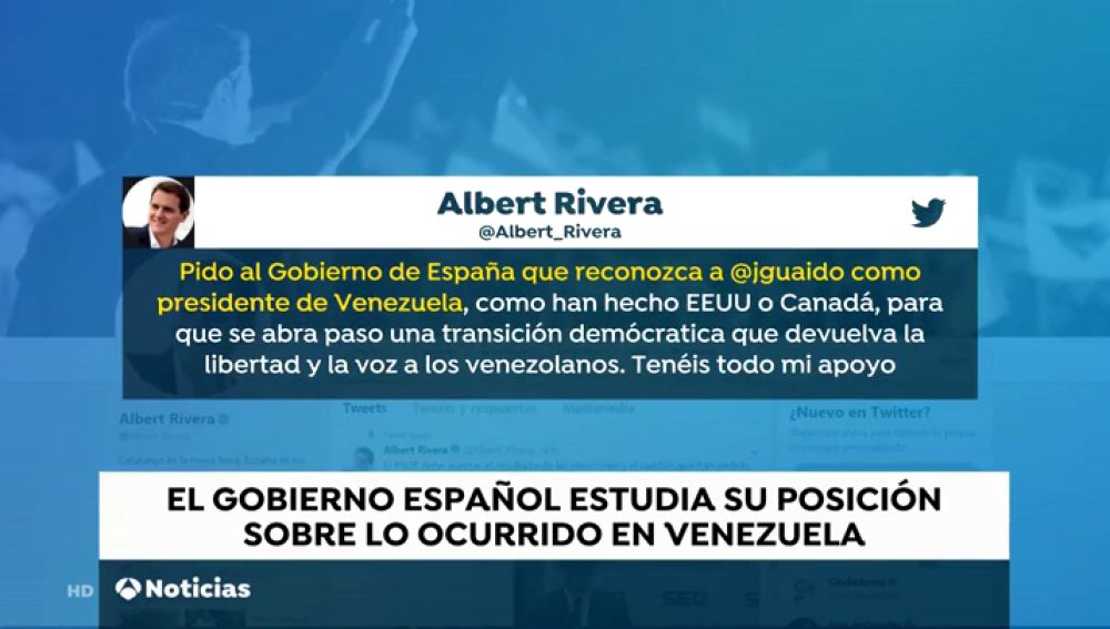 España estudia la situación de Venezuela y espera una respuesta conjunta con la Unión Europea