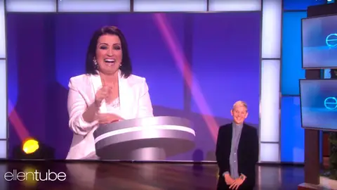 Ellen DeGeneres, fascinada con las primeras imágenes de Silvia Abril en 'Juego de Juegos' Ellen DeGeneres, fascinada con las primeras imágenes de Silvia Abril en 'Juego de Juegos'