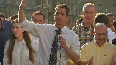 Juan Guaidó, protegido en 'algún lugar' de Venezuela por su círculo más próximo