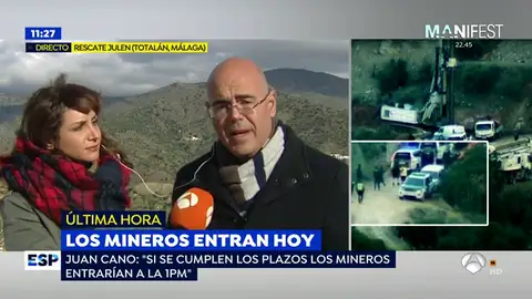 Juan Cano: "Cuando surgió el problema del encamisado los padres de Julen se encerraron todo el día en la habitación" JuanCano