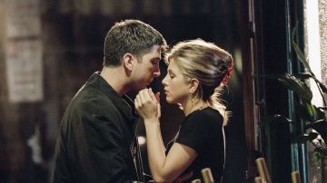 Rachel y Ross en 'Friends'