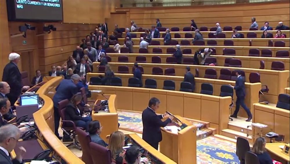 Senado: comparecencia de Pedro Sánchez... sin Pedro Sánchez