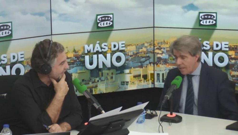 Vídeo de la entrevista completa a Ángel Garrido en Más de uno