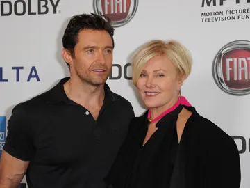 Hugh Jackman y su mujer, Deborra-Lee Furness Hugh Jackman y su mujer, Deborra-Lee Furness