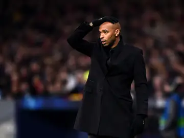 Thierry Henry, en un partido del Mónaco Thierry Henry, en un partido del Mónaco