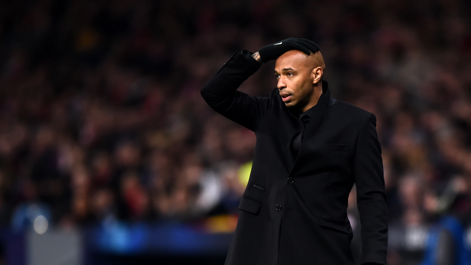 Thierry Henry, en un partido del Mónaco Thierry Henry, en un partido del Mónaco