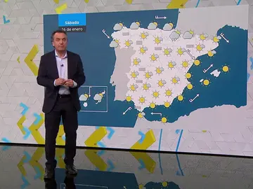 Roberto Brasero avisa de la entrada de otro frente invernal este domingo por el norte Roberto Brasero avisa de la entrada de otro frente invernal este domingo por el norte