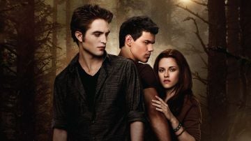 Edward, Jacob y Bella en 'Luna Nueva'