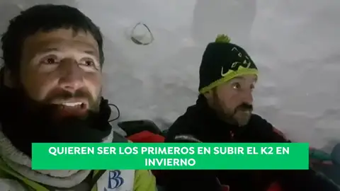 Un hito del alpinismo: Alex Txikon y su equipo construyen iglús en el campo base del K2 en pleno invierno Un hito del alpinismo: Alex Txikon y su equipo construyen iglús en el campo base del K2 en pleno invierno