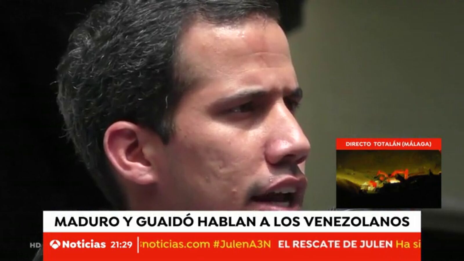Guaidó no descarta una futura amnistía a Maduro si se pone 